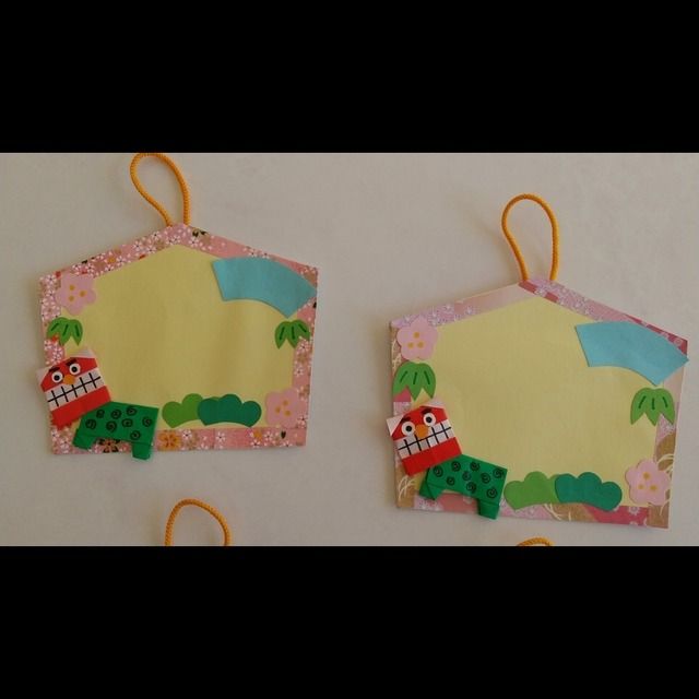 絵馬作りハートフルケアたてしな