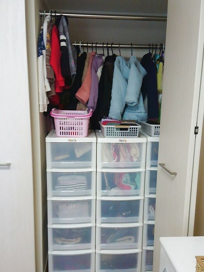 子供部屋のクローゼット収納アイデアHouzzハウズ