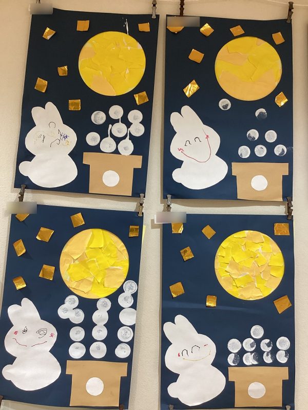 魚製作 うさぎ組2歳児 ①ニチイキッズ京都さがの保育園ニチイキッズ