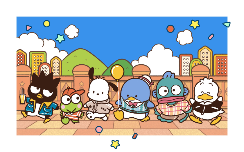 サンリオ 『ぱぴだんぶい イケてるパーカーフィギュア』2021年10月下旬発売。 カプセルトイNerdBRAIN-ナードブレイン