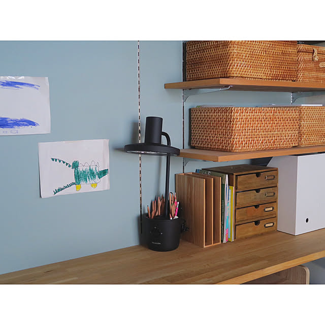 子ども4人分の作品収納〜一時保管は無印良品の衣装ケース〜 - ライフオーガナイザー®︎ 中矢くみこのブログ