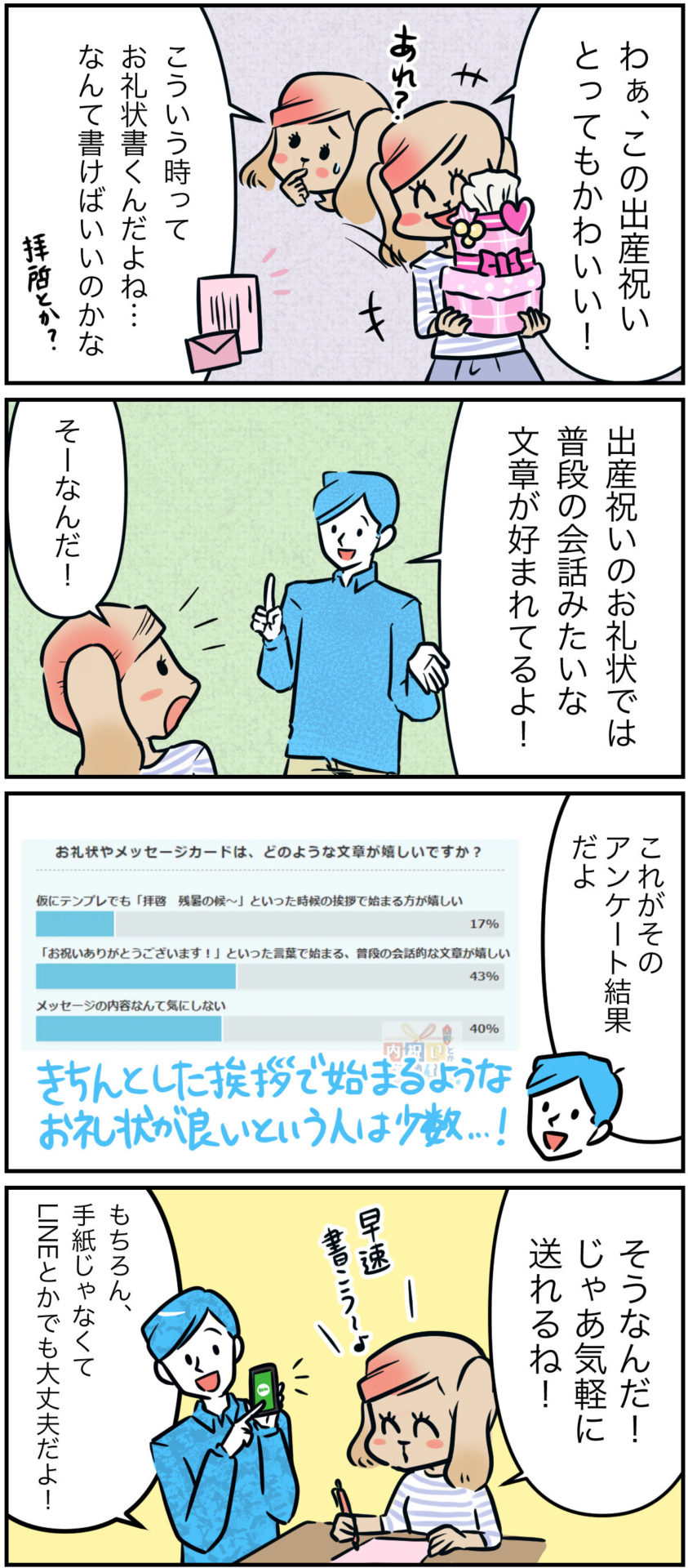 出産祝いメッセージの例文集！親戚・友達などに贈るプレゼントについても紹介For-Denpoお役立ちメディア電報サービス『For-Denpo』