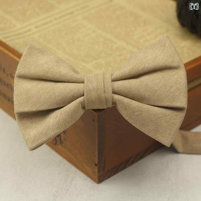 brownタイベルト付蝶ネクタイ 結婚式 新郎 インド刺繍リボン ネクタイ・蝶ネクタイ 𝐸 𝑛 . 通販18498023Creema クリーマ