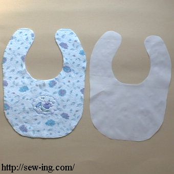 よだれが多い子用スタイの作り方♪吸水性、速乾性ふんわりタオル生地息子デコ