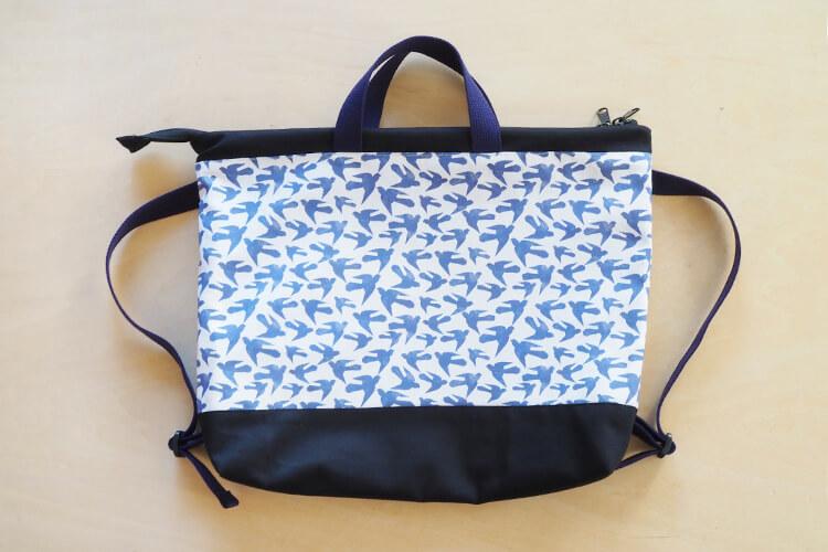 通勤通学はもちろん、ママバッグとしても最適！A4サイズもすっぽり収納できる大きめファスナーポケット付きトートバッグの作り方croccha