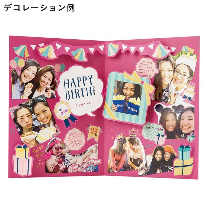 彼氏の誕生日にサプライズ！3つの仕掛けで作る簡単バースデーアルバム ブルーver.手作りアルバムアルバムキッチン