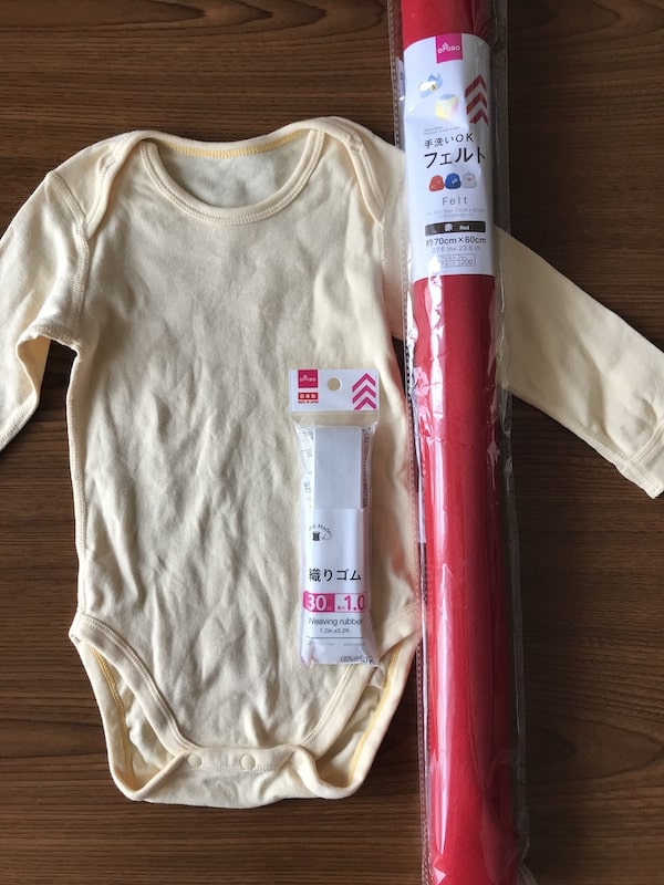 ハーフバースデーのキューピー衣装の作り方 不器用ママverあさひろぐ