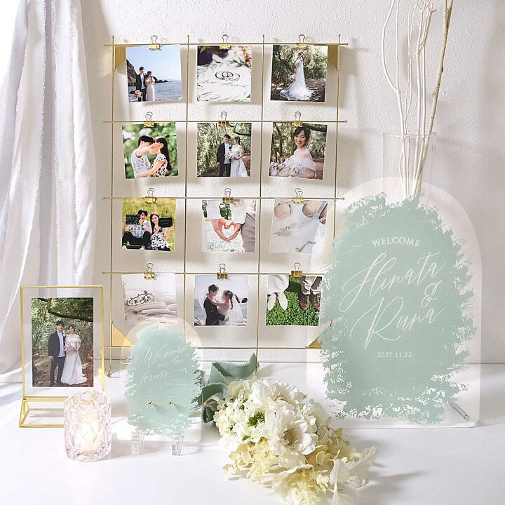 ウェルカムスペース セット テラコッタオレンジ&ブラウン ウェルカムボード&日付カード印刷付き- Atelier MokaminnebyGMOペパボ 国内最大級のハンドメイド・手作り通販サイト