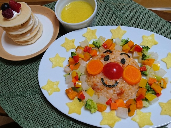 1歳のお誕生日に☆アンパンマンバースデープレート