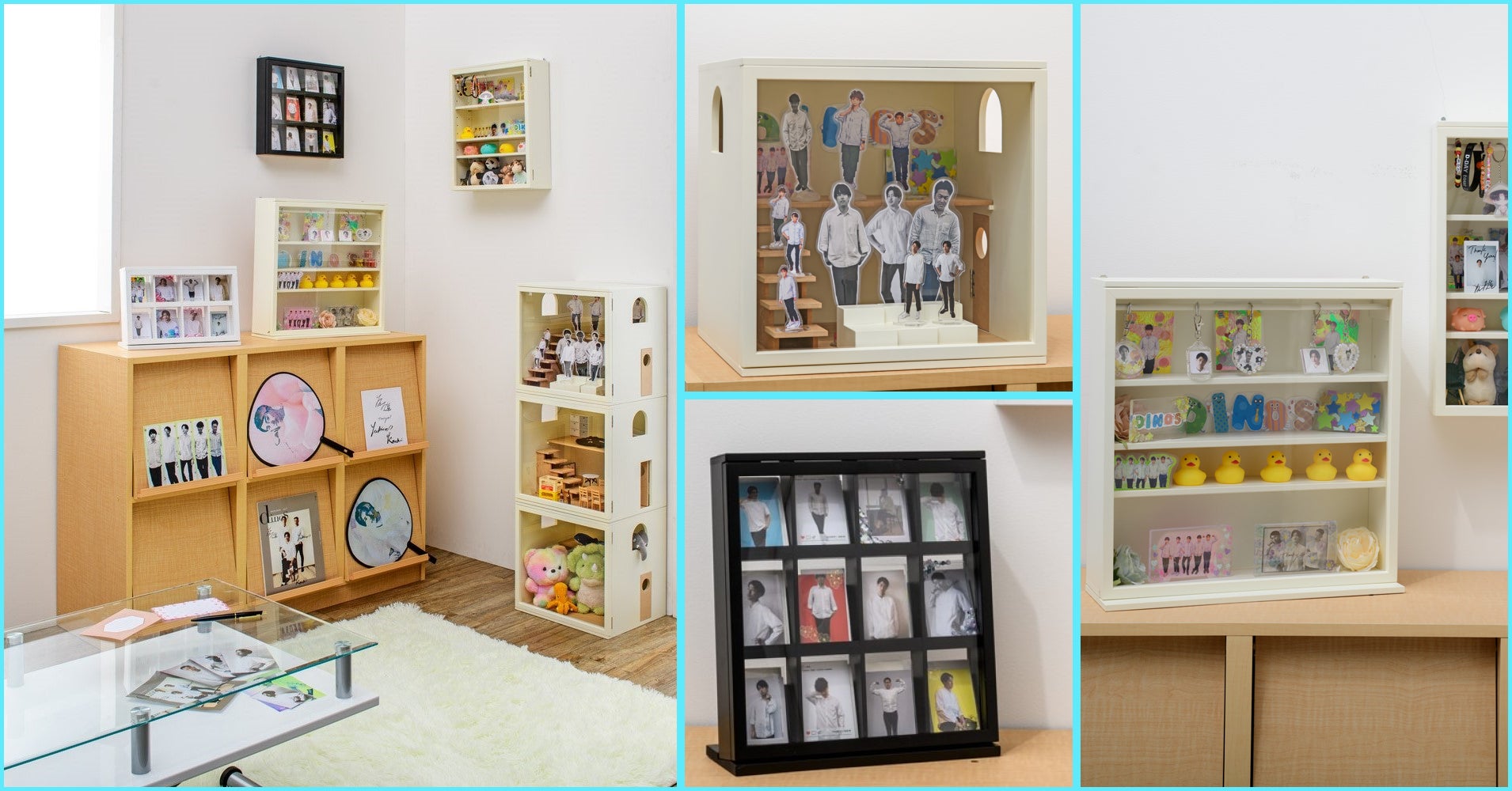 大事な推し活グッズをまとめて収納したい。おすすめの魅せる収納ラックをご紹介