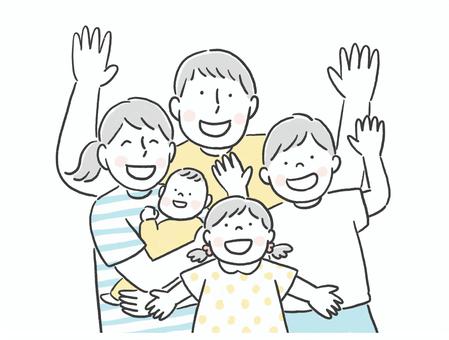 まとめ 家族の無料イラスト素材集イラストイメージ