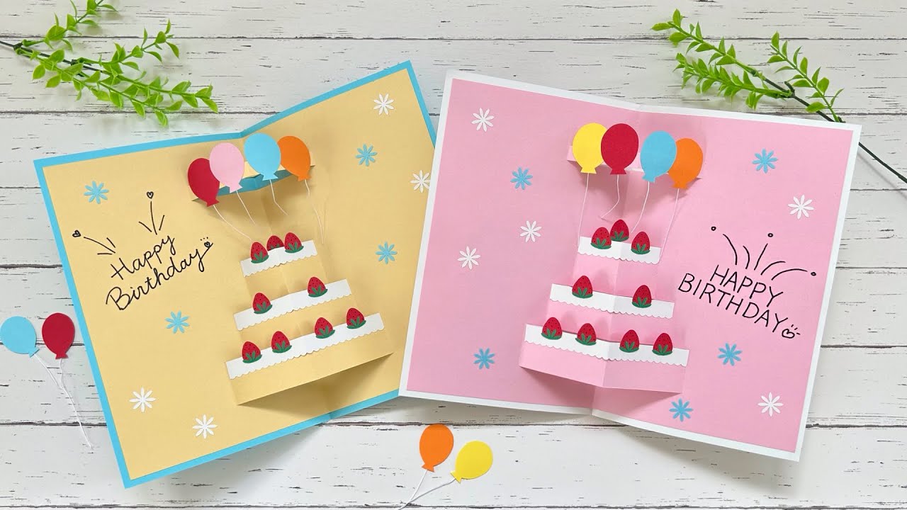 手作り 保育園で贈るかわいいお誕生日カードの作り方9選！ケーキのモチーフや飛び出す仕掛け保育士の転職・採用は 保育士バンク！