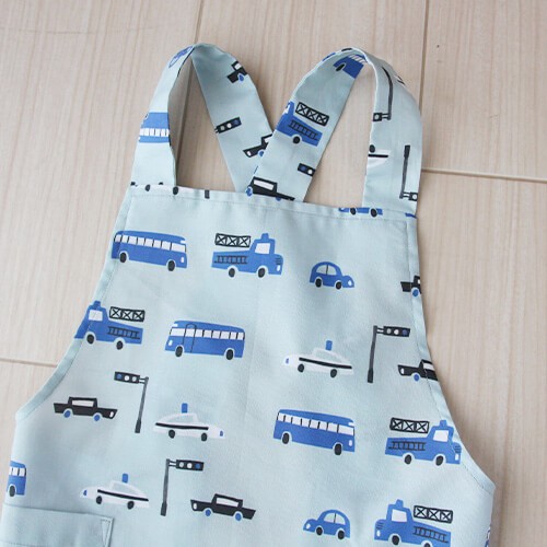 オリジナル型紙 簡単シンプルな子ども用エプロンの作り方 - 縫いナビ 生地のマルイシ