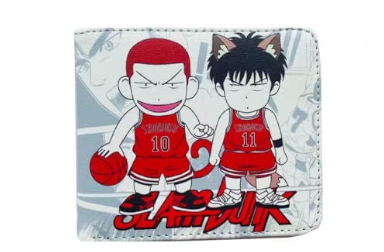送料無料◇ SLAM DUNK スラムダンク風 桜木花道 流川楓 三井寿 財布 小銭入れ 可愛い ショートタイプ 収納 便利 軽量 おしゃれプレゼント : fashion zone - 通販 - Yahoo!ショッピング