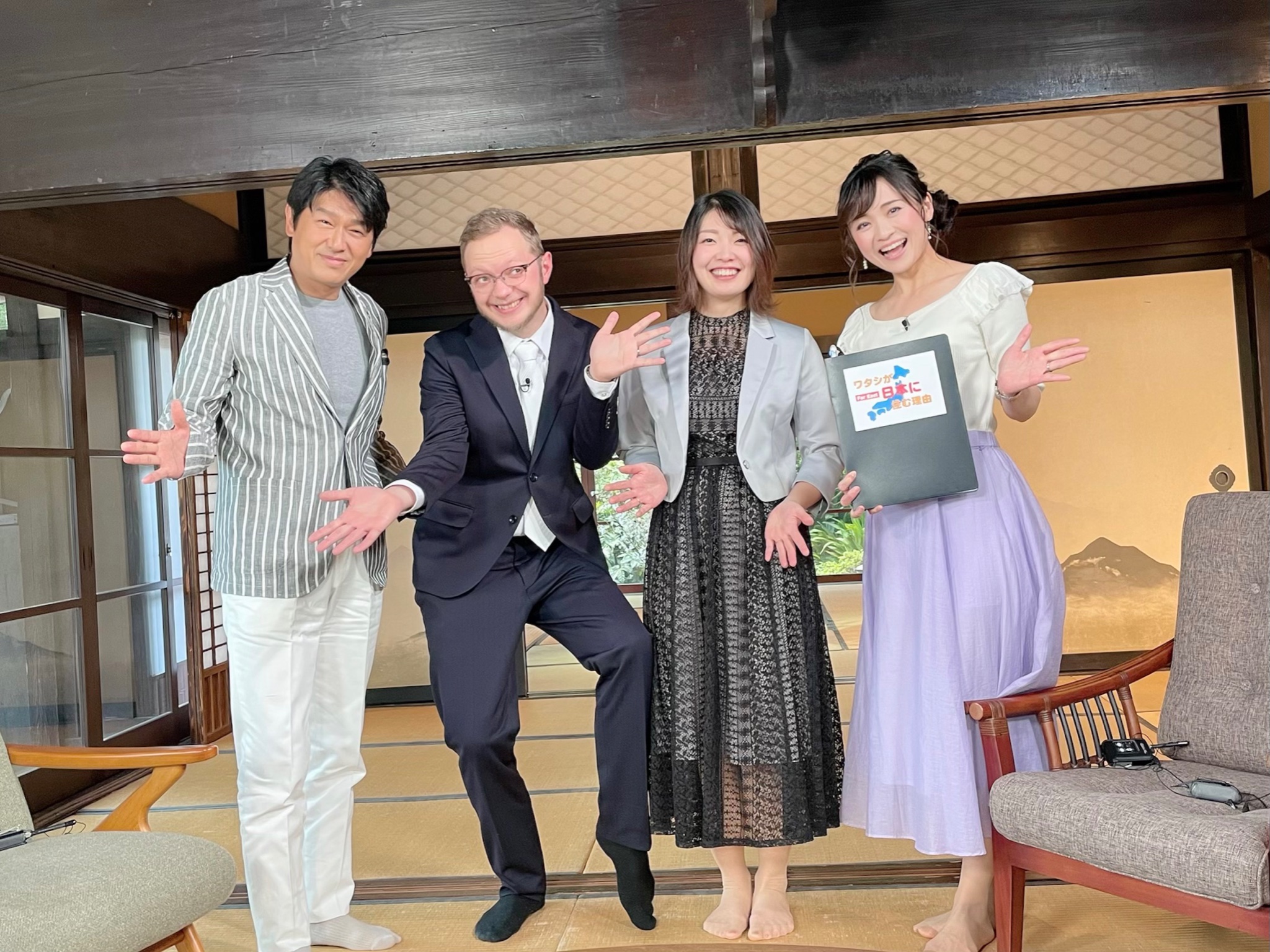 祝3年！ 高橋克典が繁田アナの”脱線ぶり”を楽しむ！：ワタシが日本に住む理由テレビ東京・ＢＳテレ東の読んで見て感じるメディア テレ東プラス