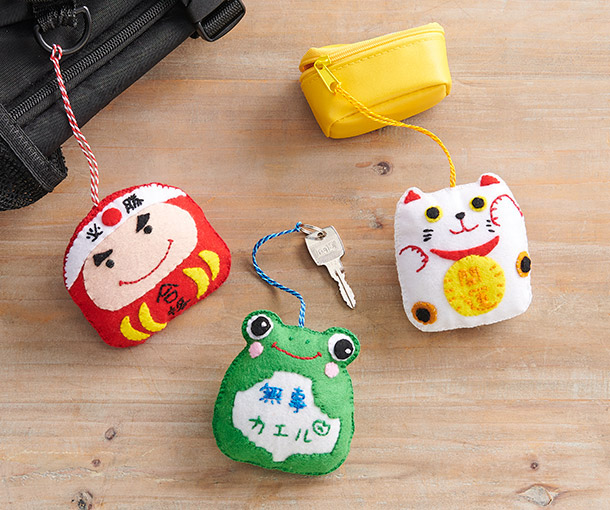 フェルトで作る 写真入りマスコットの作り方 部活のお守りにもぴったり