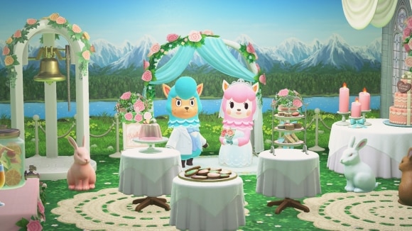 あつ森 ウェディング家具・あいのけっしょう大量入手方法 セットのコツ