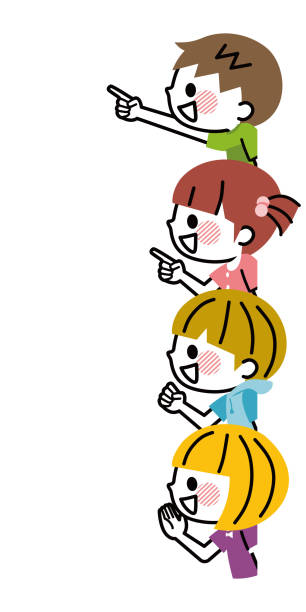 小さい女の子イラストフリー素材透過、PNG画像、ベクトル、PSDと無料ダウンロード Pngtree