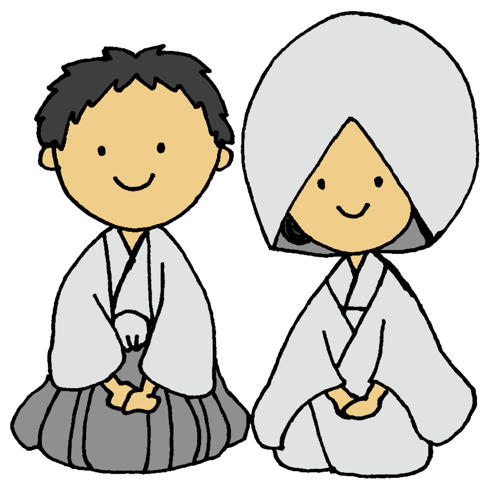 結婚式かわいい手描きの無料素材「てがきっず」保育園・小学校・介護施設にぴったりのフリー素材イラスト