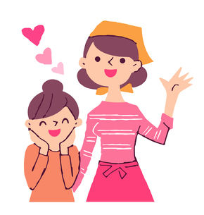 エプロン姿のお父さん ぬりえ