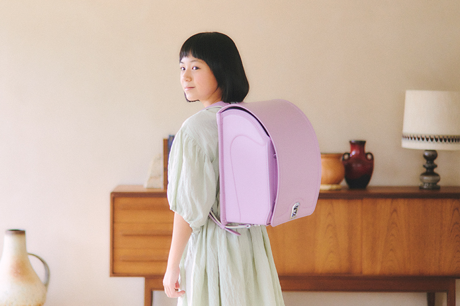 ランドセル女の子 くるピタランドセル 紫 Barbie パールラベンダー 入学式