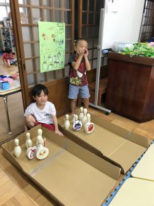 誕生日会～ゲーム～学童保育ちびっこルーム「ミッキー」