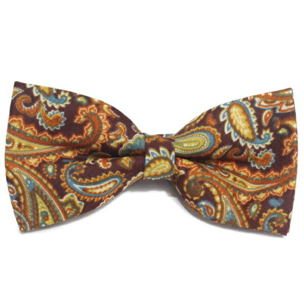 蝶ネクタイチーフ ブラウン 茶色 無地 結婚式 披露宴 ブライダル Bd8