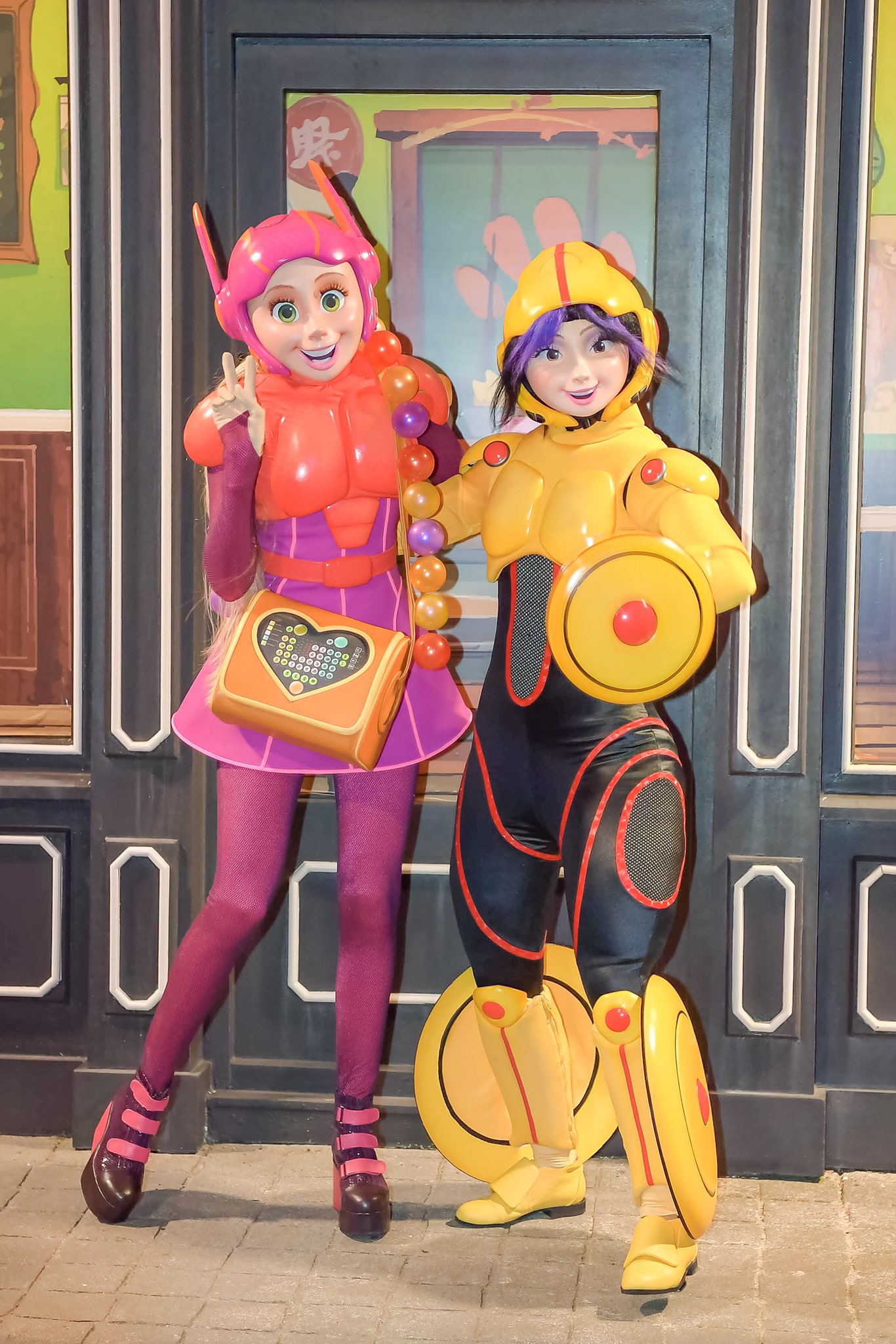 希少 ベイマックス ハニーレモン ゴーゴートマゴ ドール 人形 フィギュア