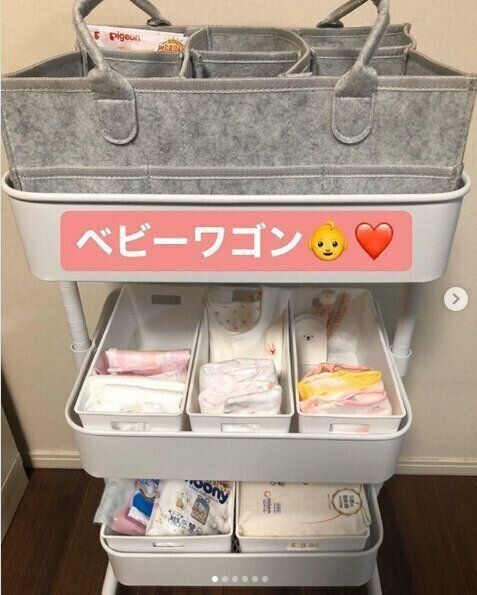 イケア＆セリアでシンデレラフィット！？ベビーワゴンをきれいに整理整頓 - 博士リーマンの子育てエンジョイ生活