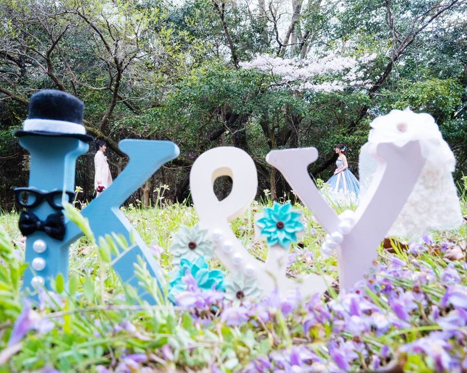 前撮り用小物をDIY！結婚式にも使える手作りアイテム4つフォトウェディング・結婚式の前撮り HowToコラム