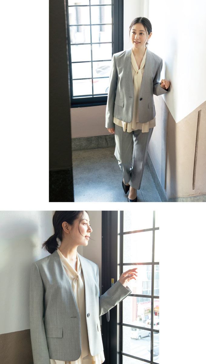 楽天市場 入学式 ママスーツ ジャケット 有 無 ジャケットなし の通販