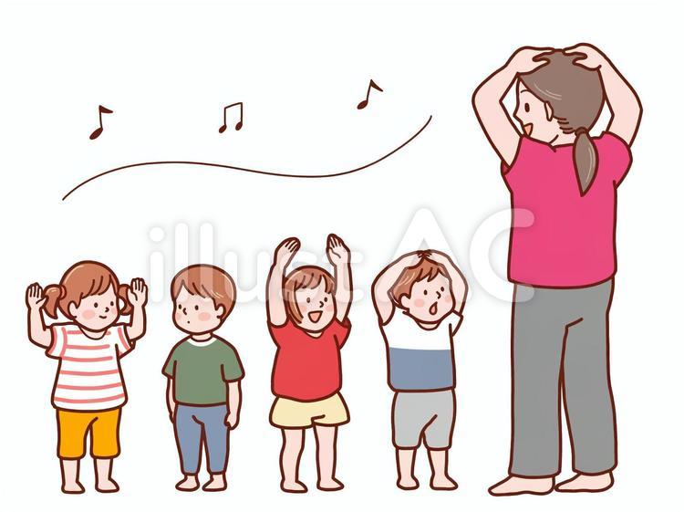 リトミック親子のイラスト素材60499586- PIXTA