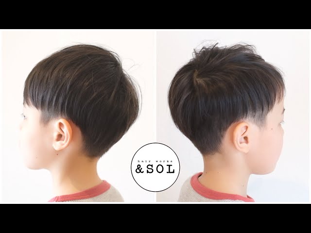 簡単おうちカット♪男の子向けツーブロックヘアmamatas ママタス
