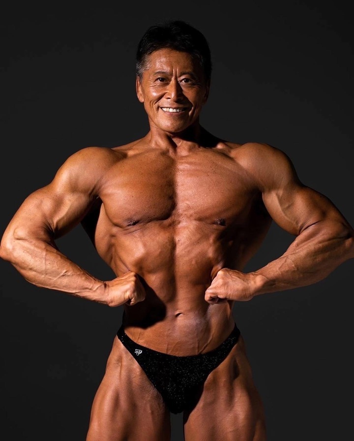 おじいちゃんマッチョTikTok