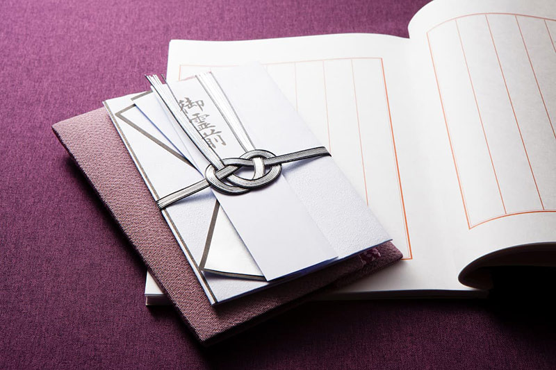 芳名カード ローズスマイルサービス葬儀社様向けデザイン豊富！会葬礼状、のぼり、弔電フォルダー他多数取り扱い