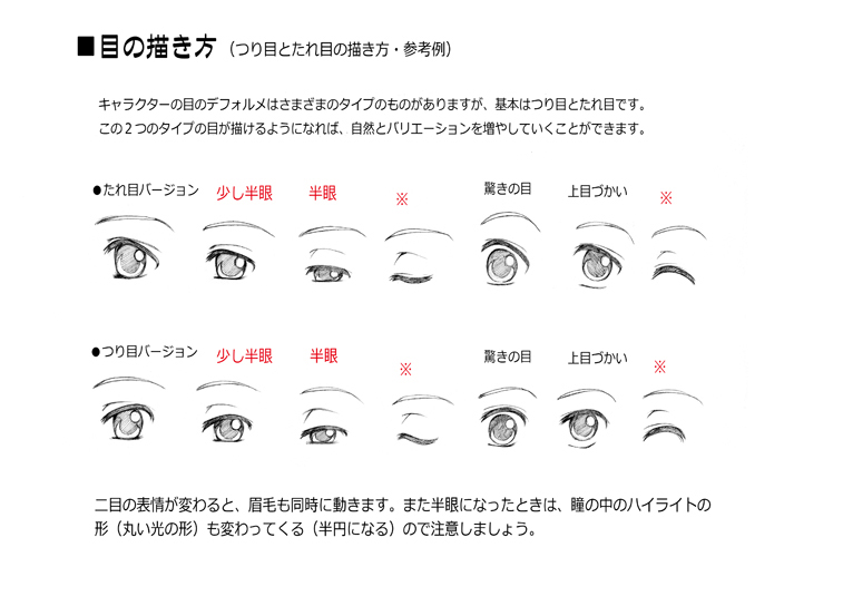 初心者も簡単！目のイラストの描き方 - オンラインイラスト教室アタムアカデミ