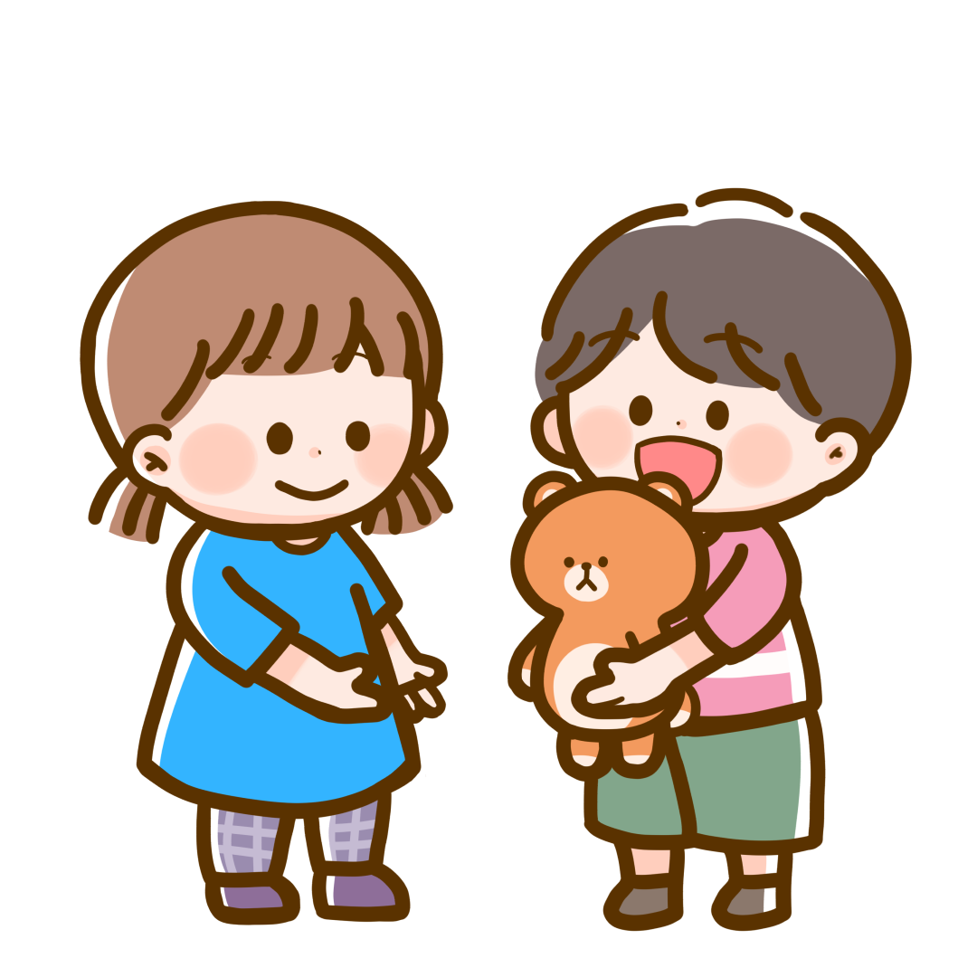 幼児 園児 の女の子の表情イラスト「喜怒哀楽」可愛い無料イラスト・人物素材 - フリーラ