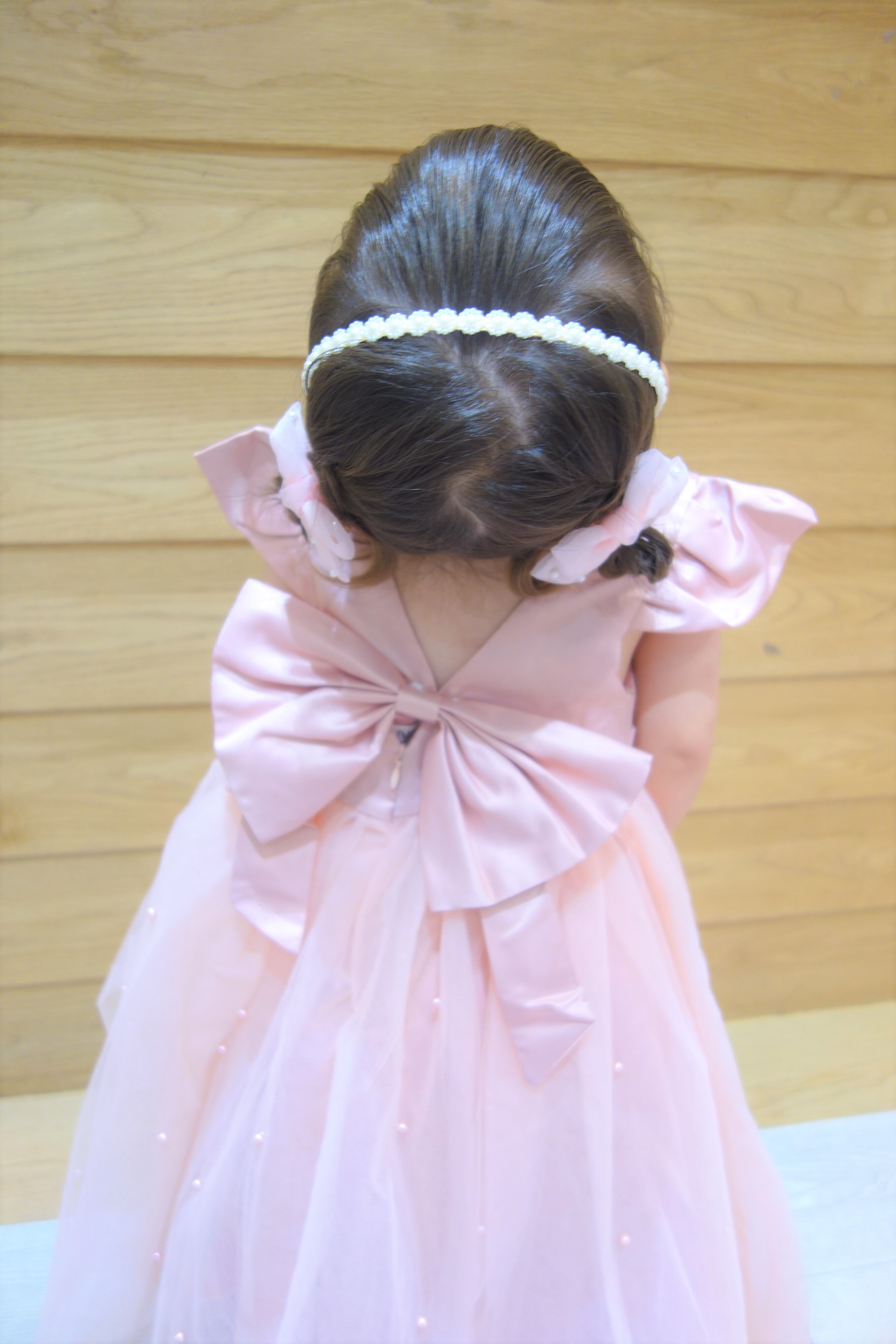 ⭐︎モノトーンチェックリボンカチューシャ⭐︎ キッズ ヘアアレンジ キッズヘアアクセサリー ターバン風 カチューシャ étoile filante通販 18417902Creema クリーマ