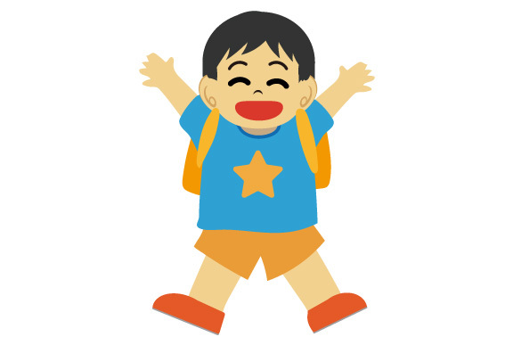 小学生の元気な男の子 表情差分10種SKIMA スキマ