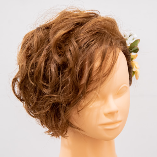 結婚式ショート・ボブヘアアレンジ35選！そのままでOKお呼ばれヘア - IKINAイキナ