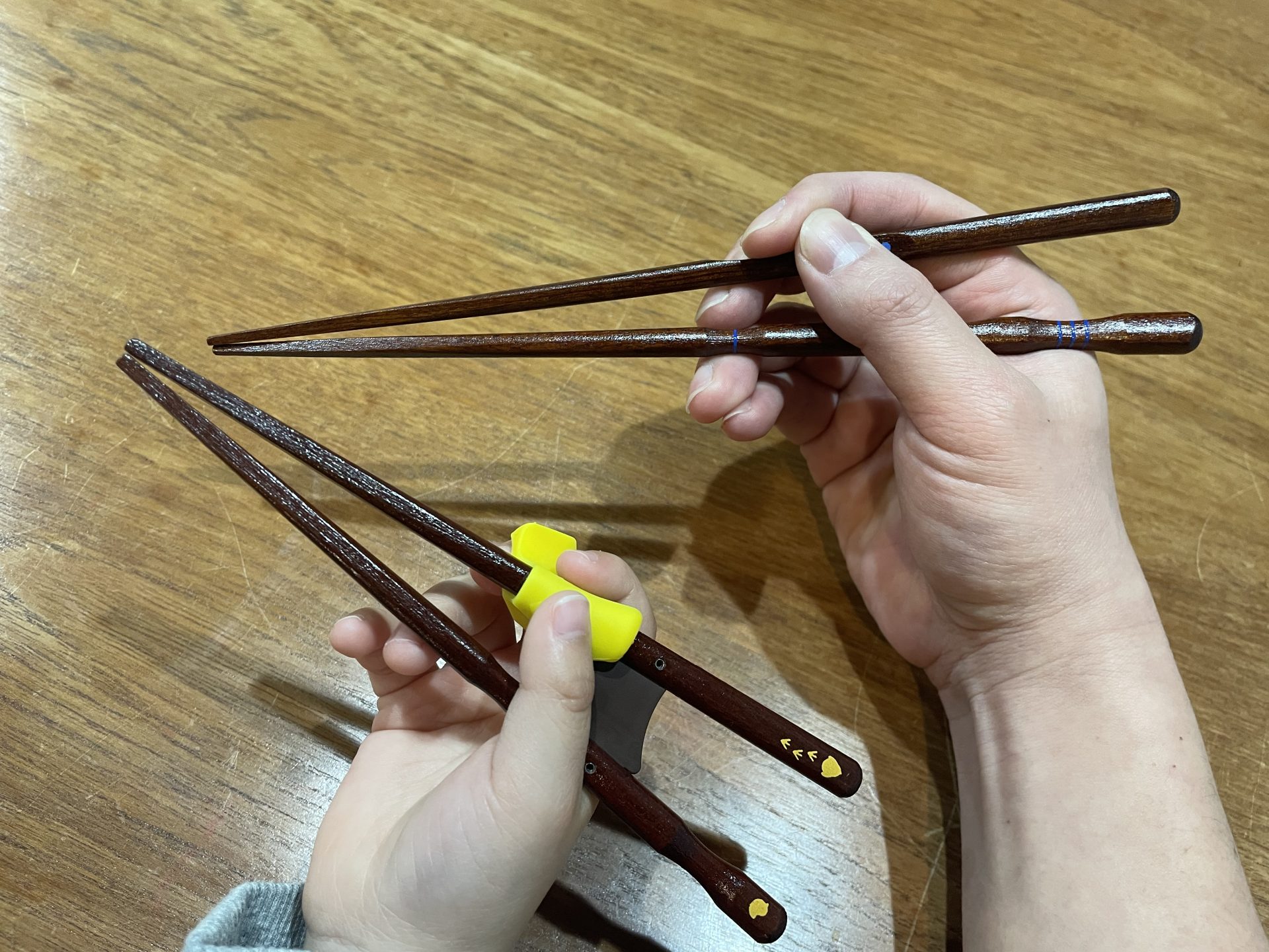 お箸の正しい持ち方レクチャー・レッスン受付中 箸専門店 兵左衛門