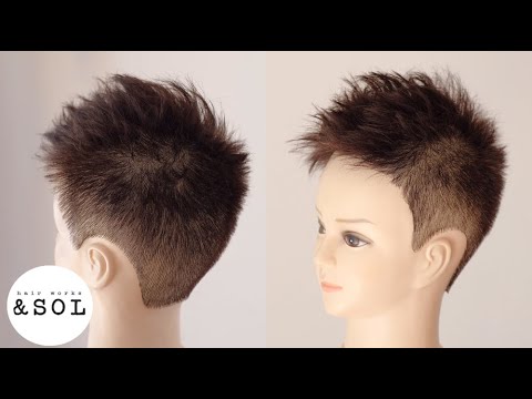 キッズカット 美容師が教える子供のカットの切り方とワックスの付け方 Kids Hair Cut