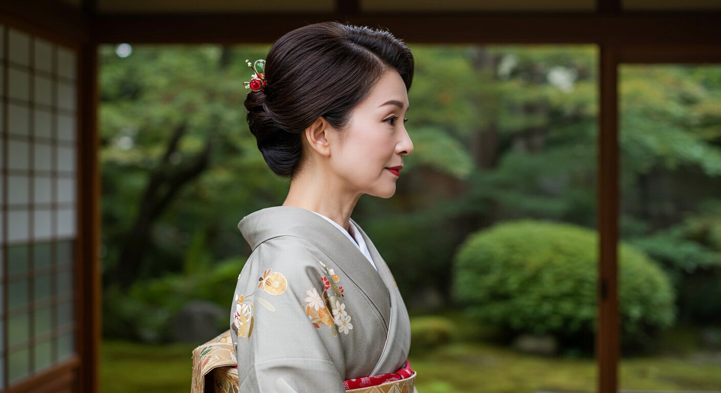 留袖にふさわしい髪型とは。40代・50代・60代がおさえるべきスタイルマナーホットペッパービューティーマガジン