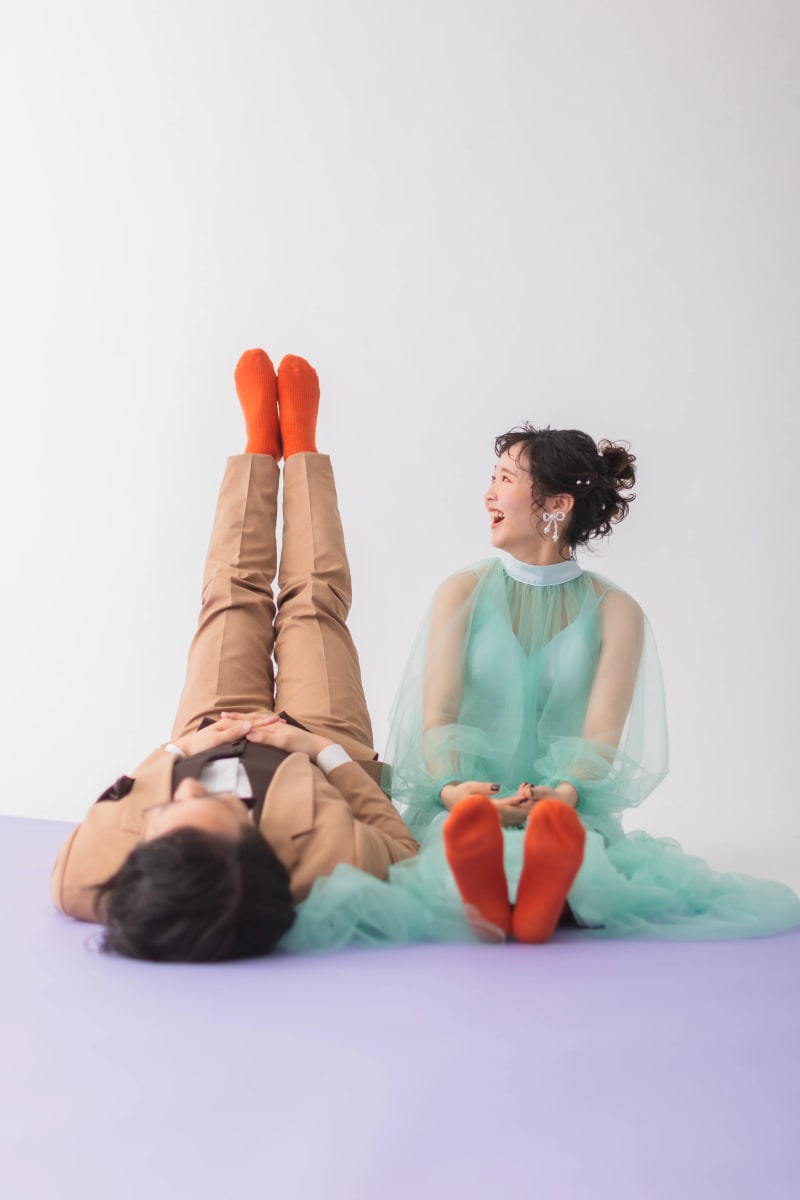 笑える！前撮り写真のおもしろポーズ横浜のウェディングフォト決定版