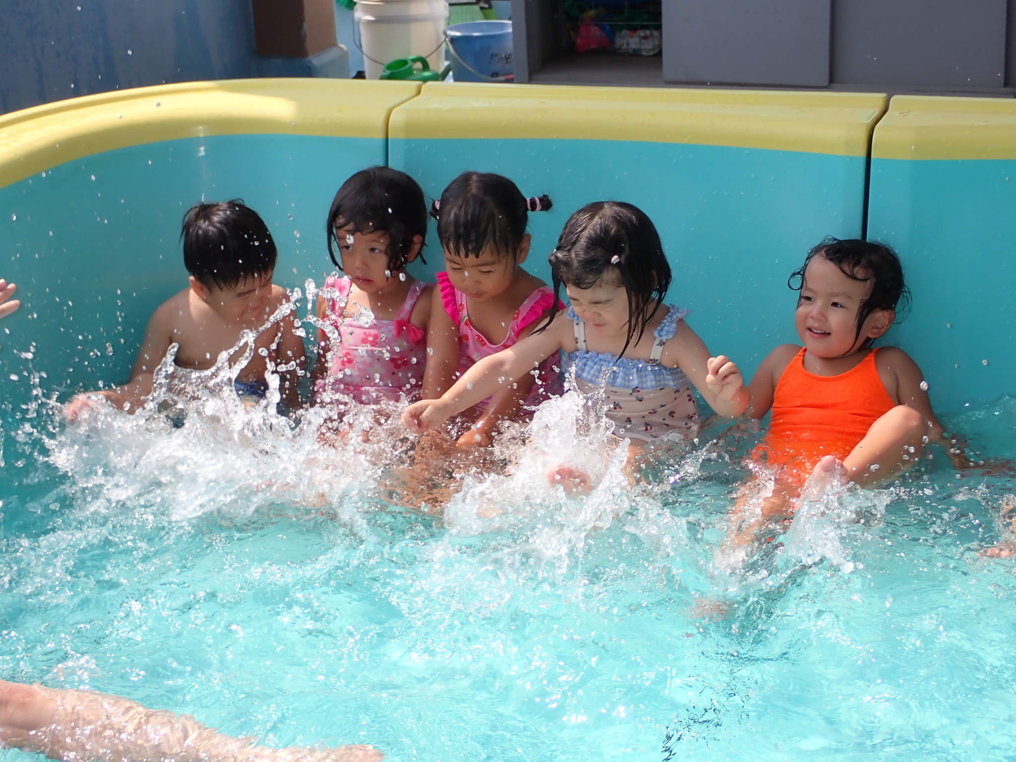 清水区 若竹石川ナーサリールーム プール遊び気持ちいいね！若竹石川ナーサリールーム