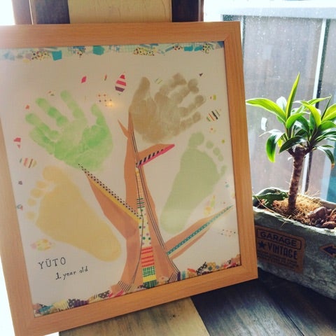 Amazon.co.jp:母の日 Mother's Day 手形足形アート プレゼント カーネーション孫 : おもちゃ