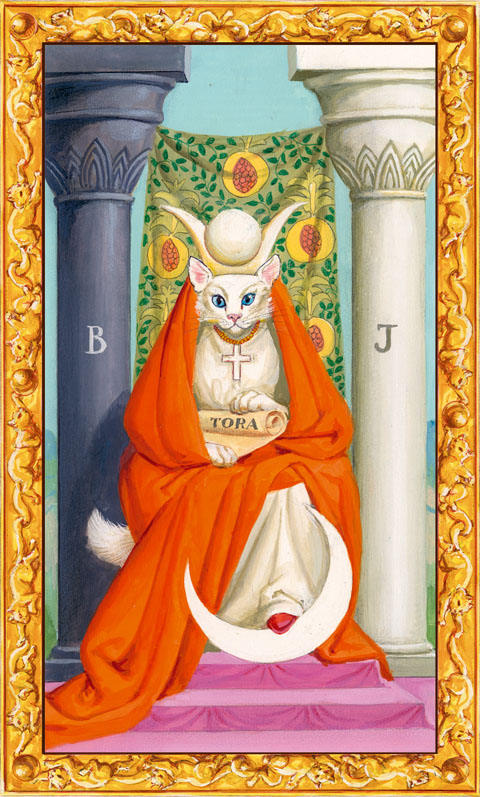 タロットカード「女教皇」の意味は？ 正位置・逆位置別に解釈を紹介「マイナビウーマン」