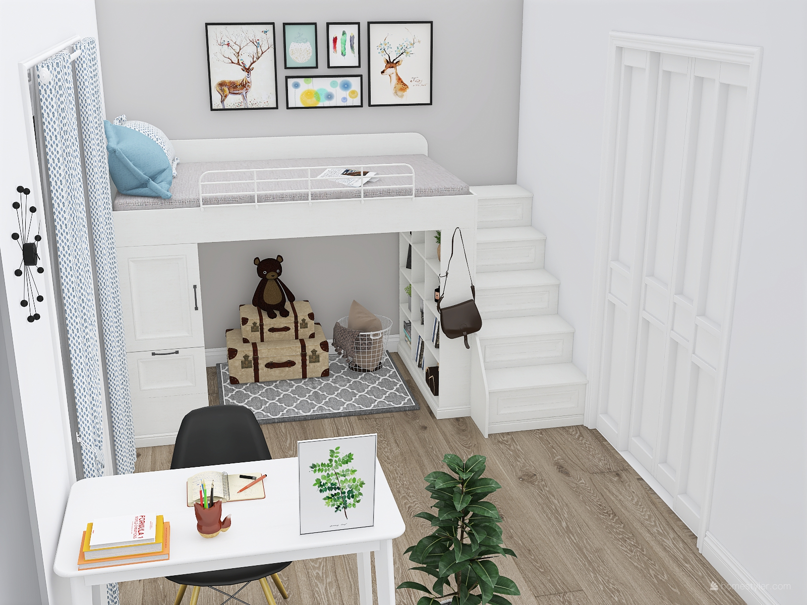 中学生女の子部屋のインテリア実例RoomClip ルームクリップ