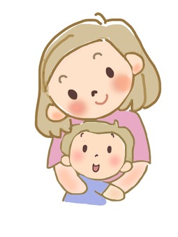 ママと子供イラスト無料イラスト・フリー素材なら「イラストAC」