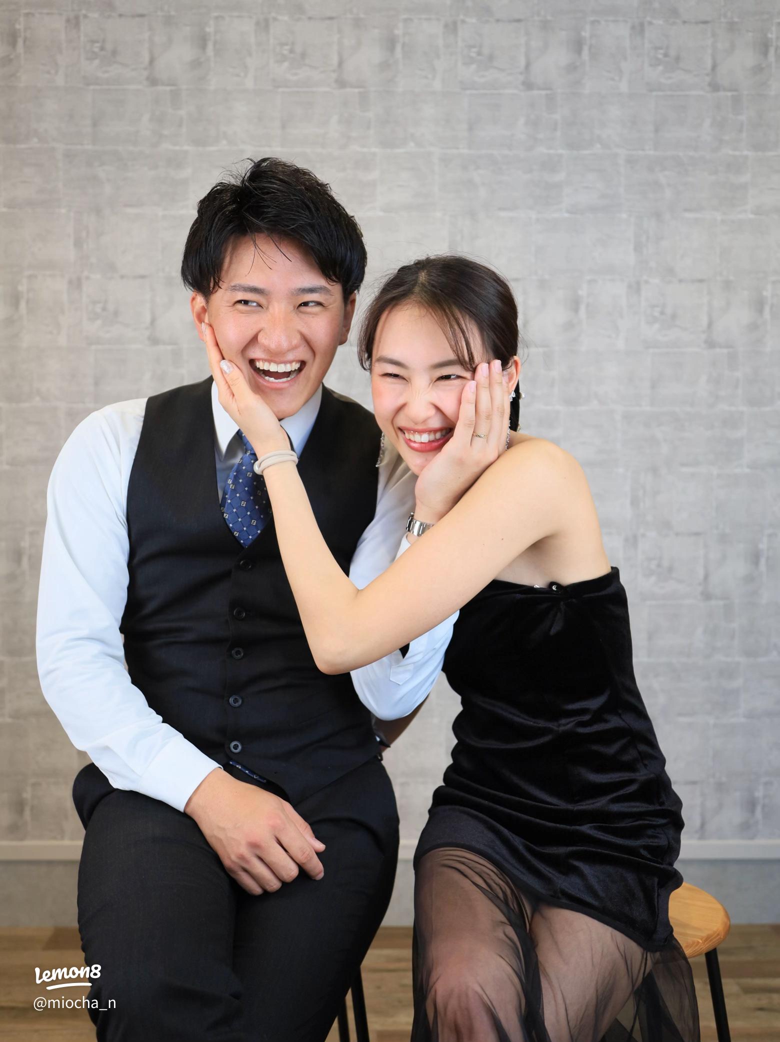 入籍フォト セルフ写真館で撮るアイデアやおすすめポーズウェディングフォト・前撮り専門セルフ写真館 INAI WEDDING 東京・福岡